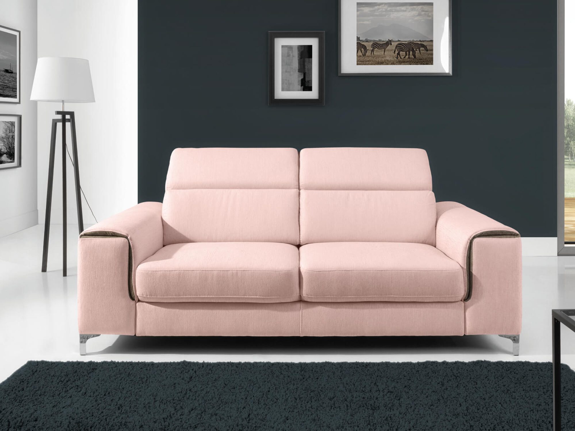 Sessel Nobravio 116 cm mit verstellbarer Kopfstütze, Farbe wählbar – Bild 5