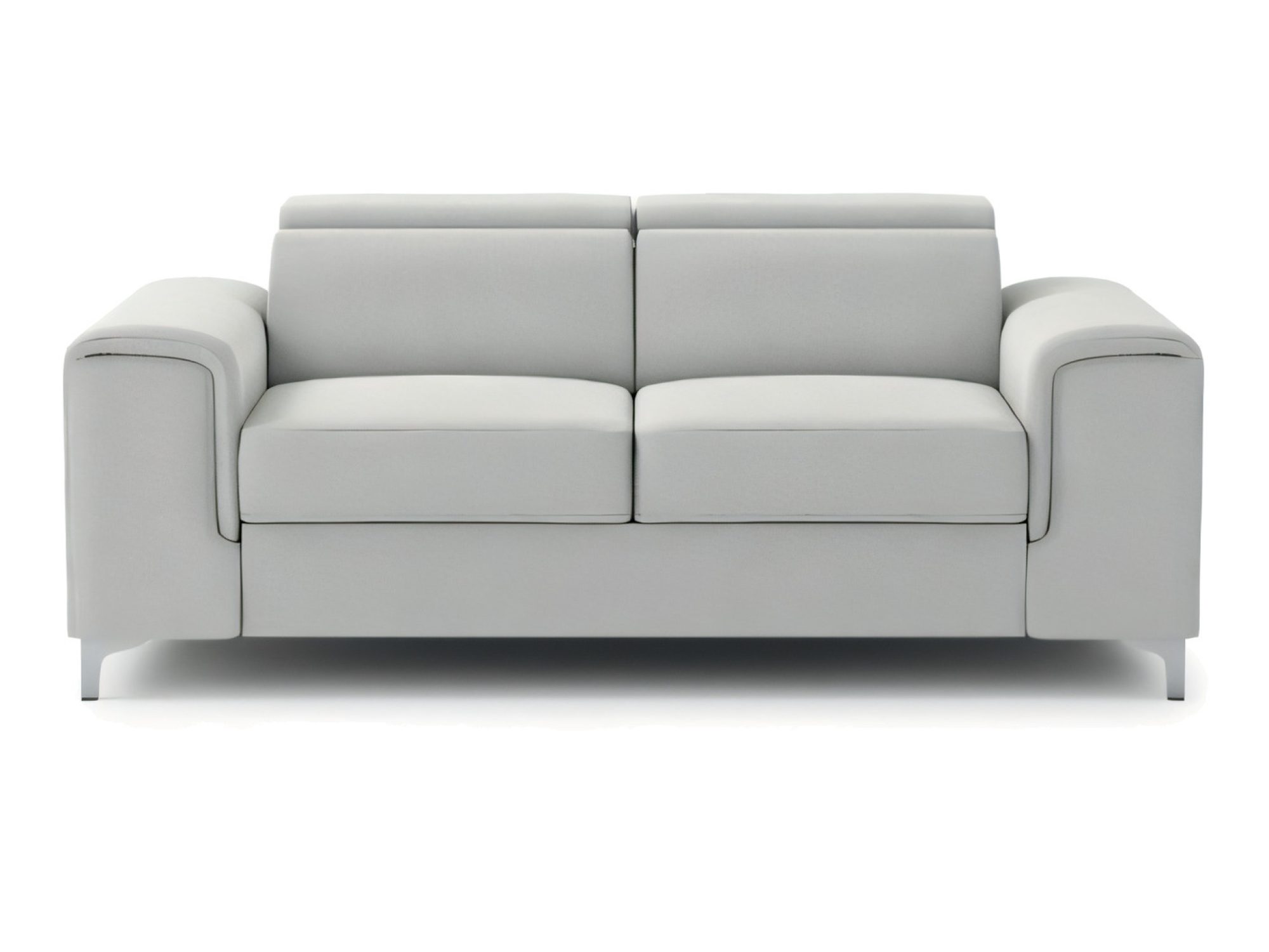 Zweisitzer-Sofa Nobravio mit verstellbaren Kopfstützen, 176 cm