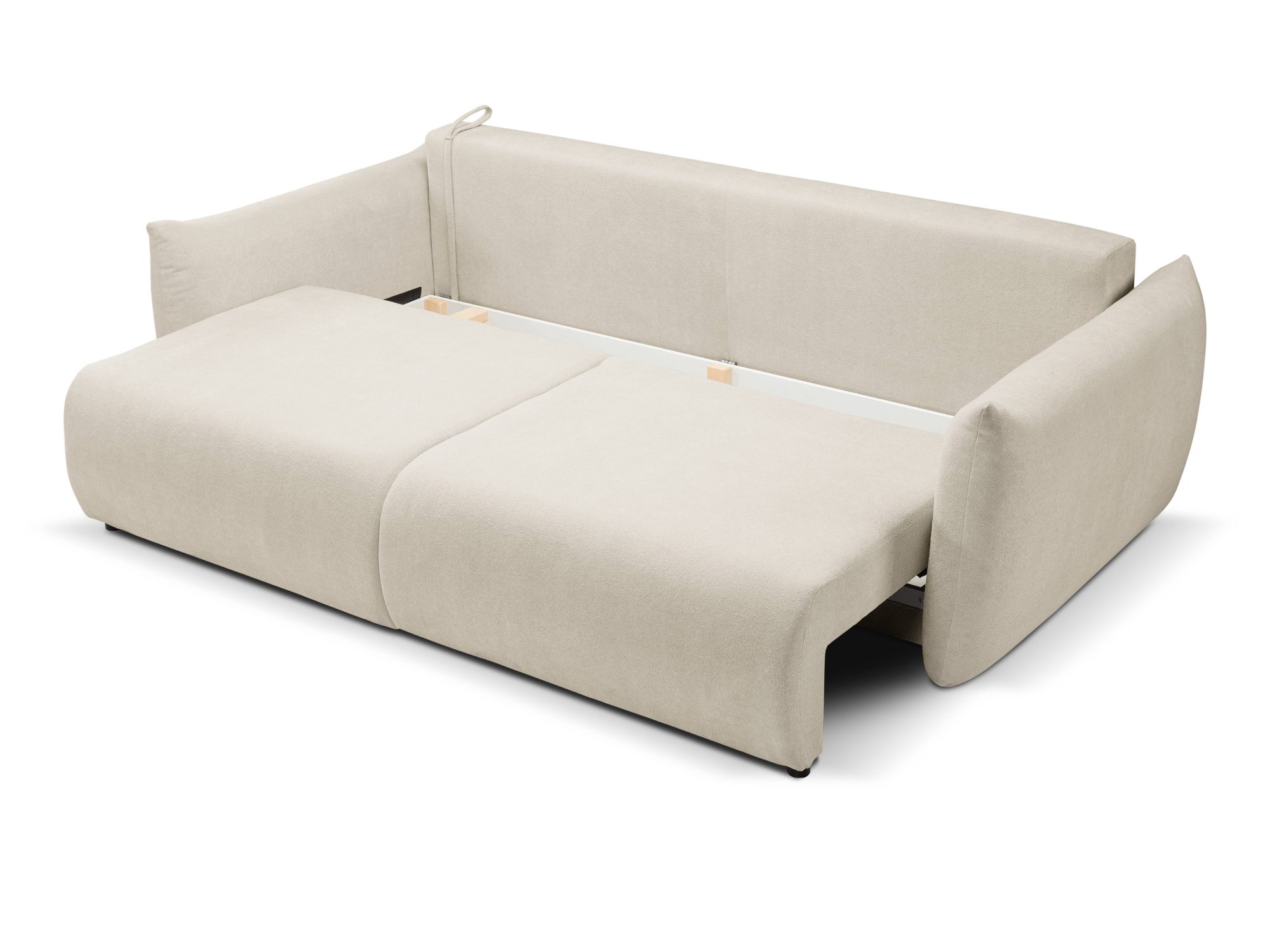 Sofa Sandrino – wysuwane siedzisko i dostęp do pojemnika