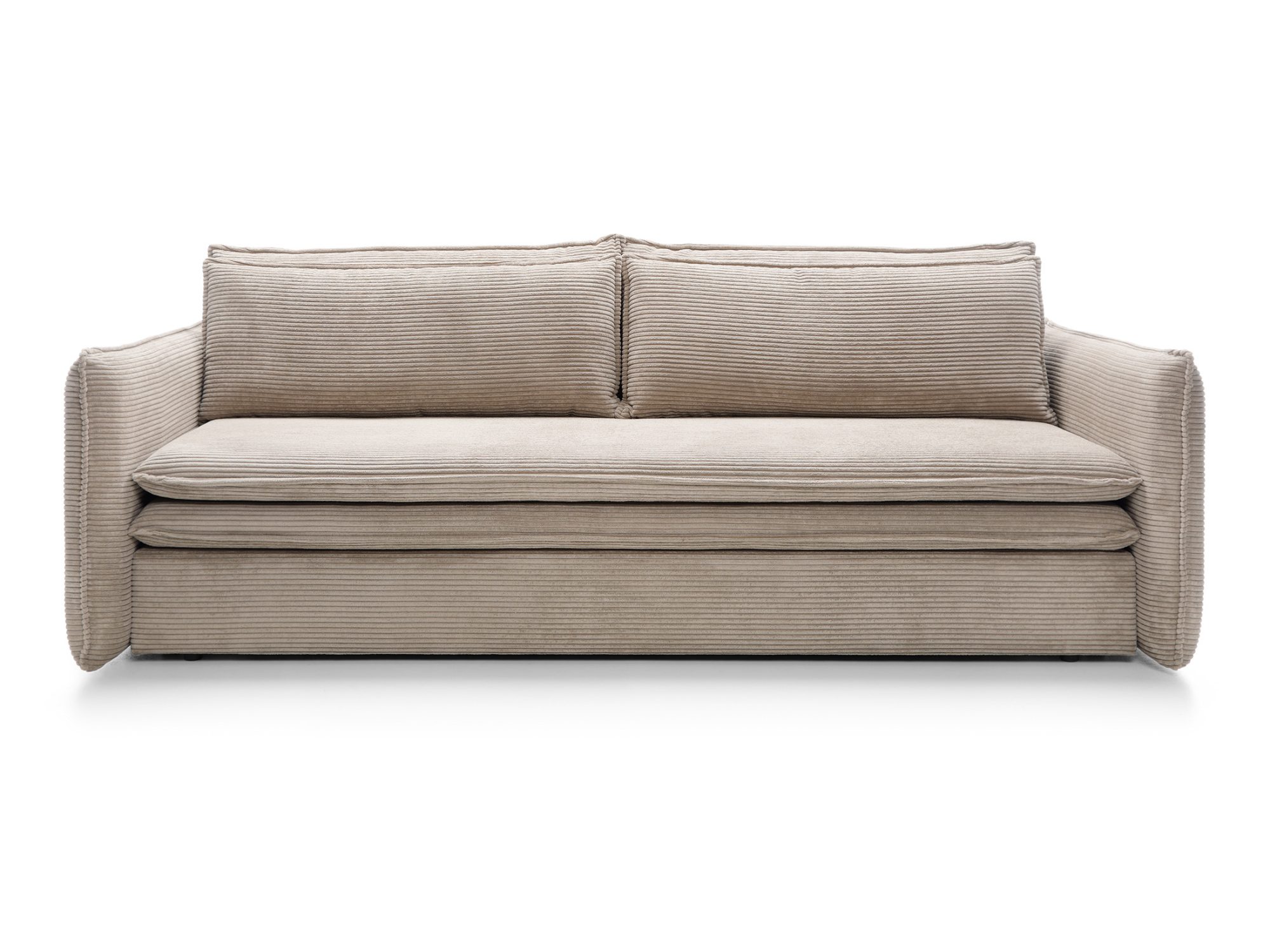 Sofa Tiliano Slim – widok z przodu na siedzisko i oparcia