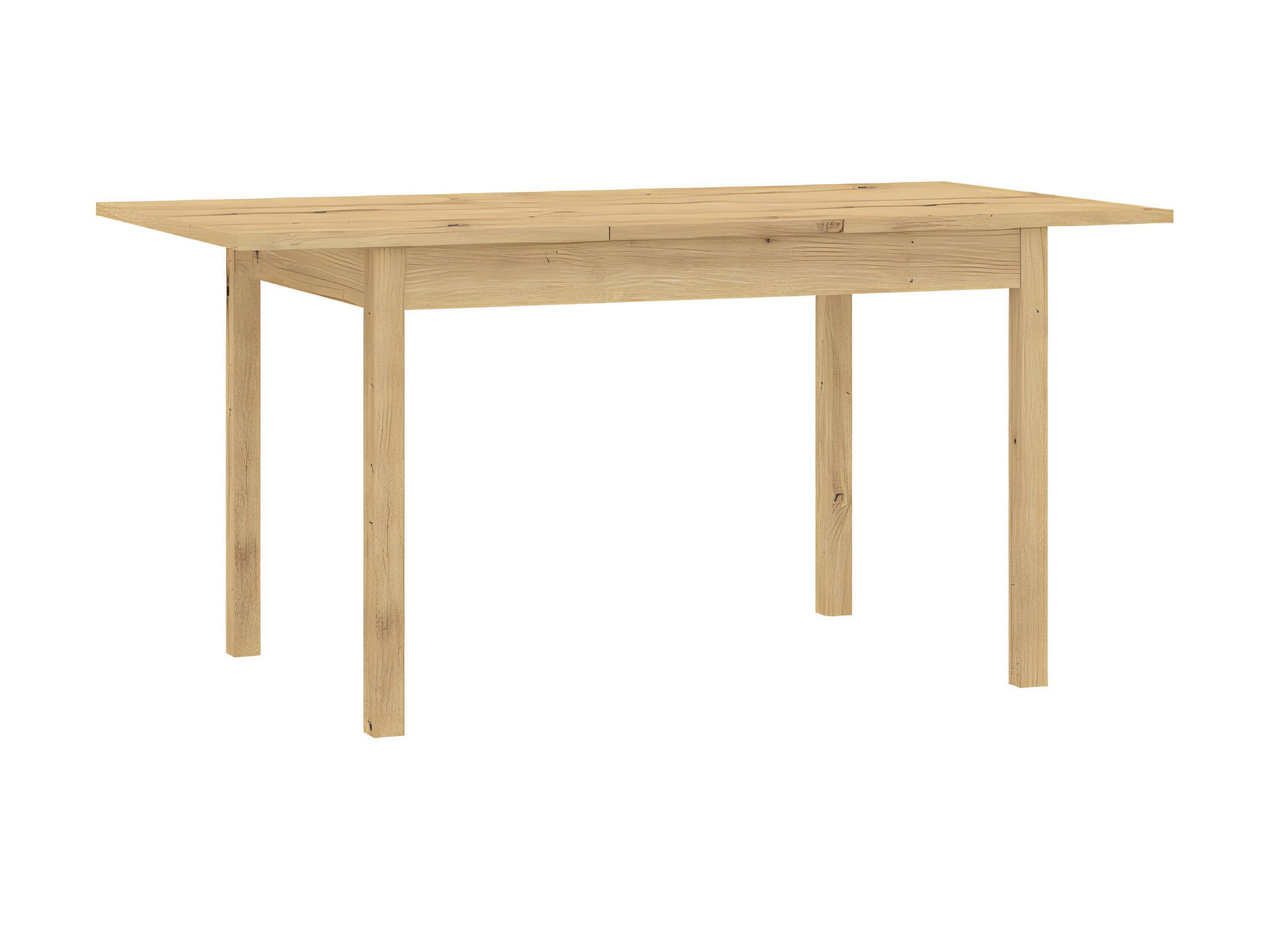 Rozkládací stůl Senvaro 120–160 cm, dub Artisan po rozložení – náhled produktu