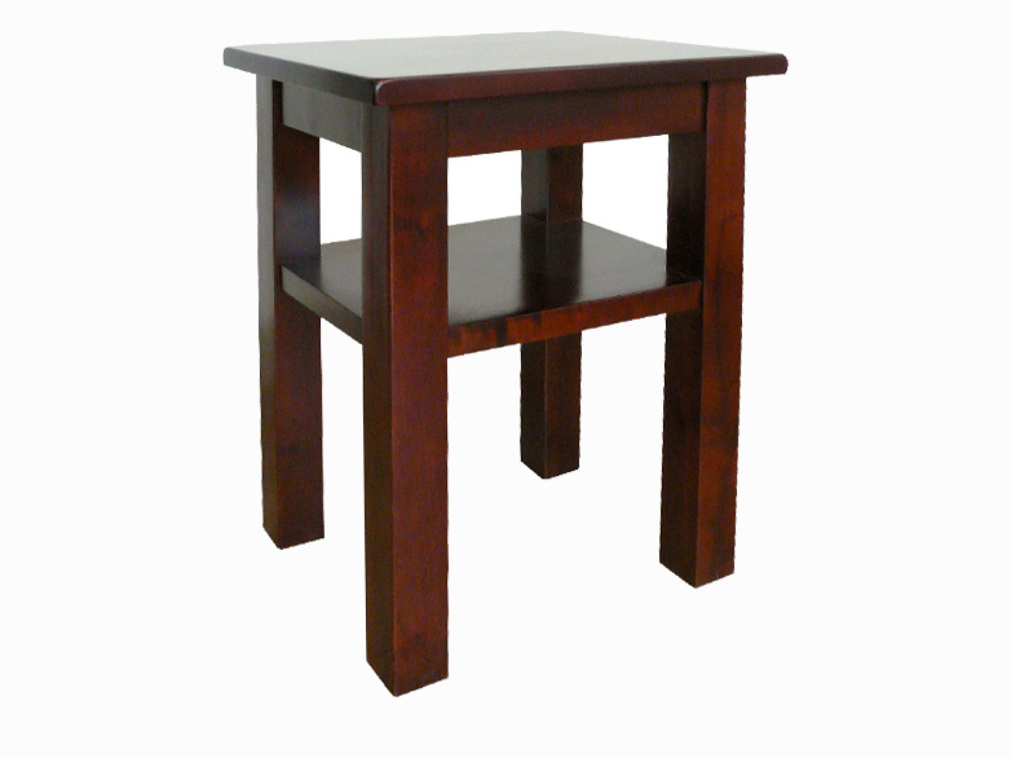 Drewniany stolik LOGAN 50×40 cm – dodatkowy widok