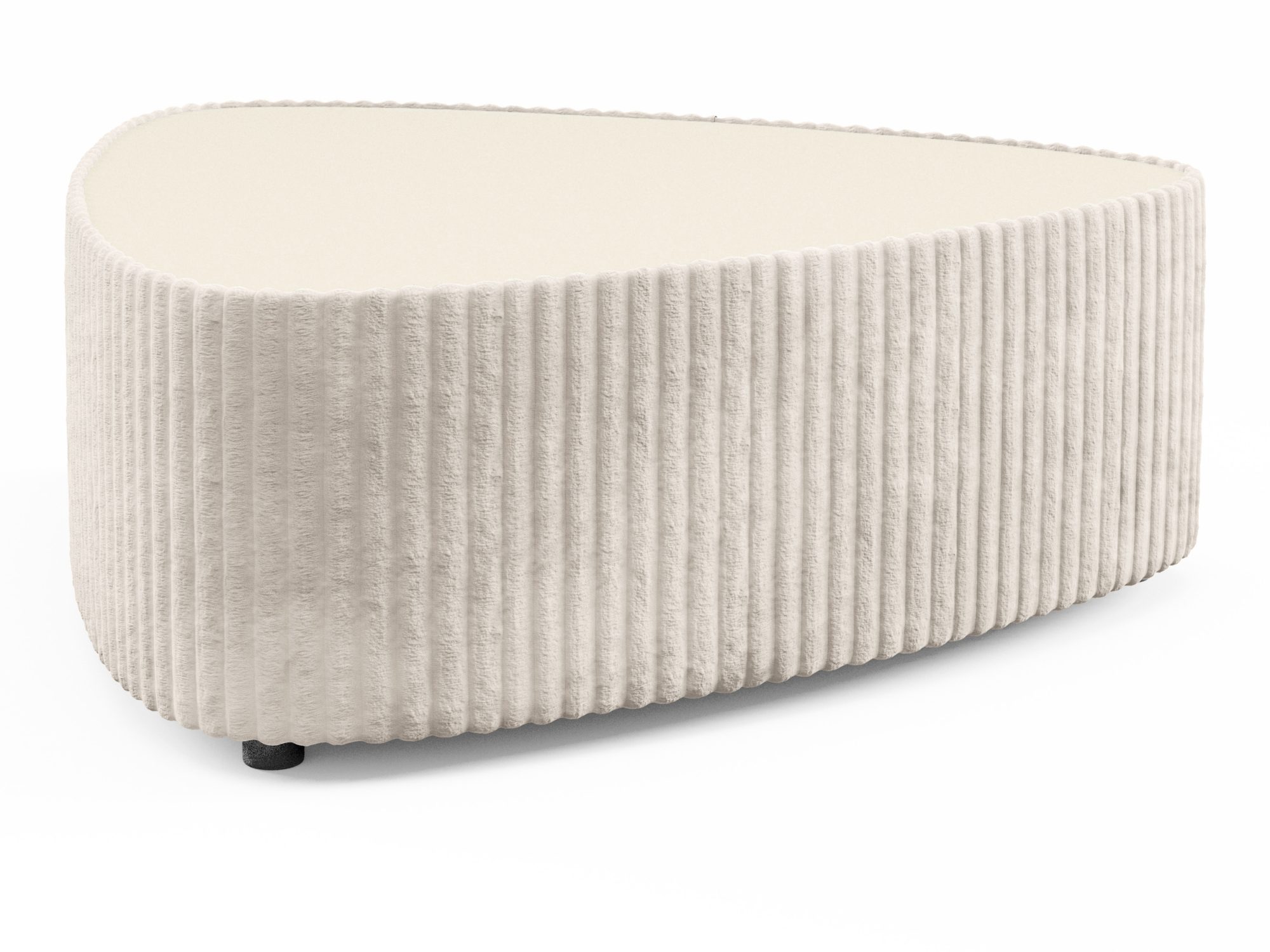 Moderner gepolsterter Couchtisch 96 cm TONDINO