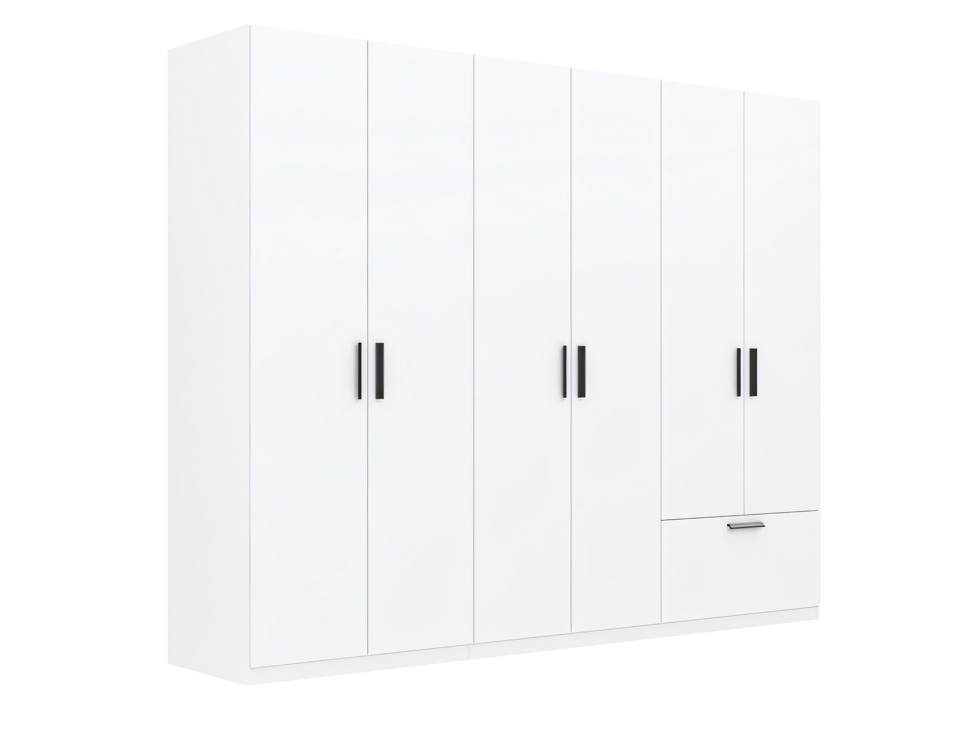 6-türiger Kleiderschrank mit 1 Schublade Litano 270 cm