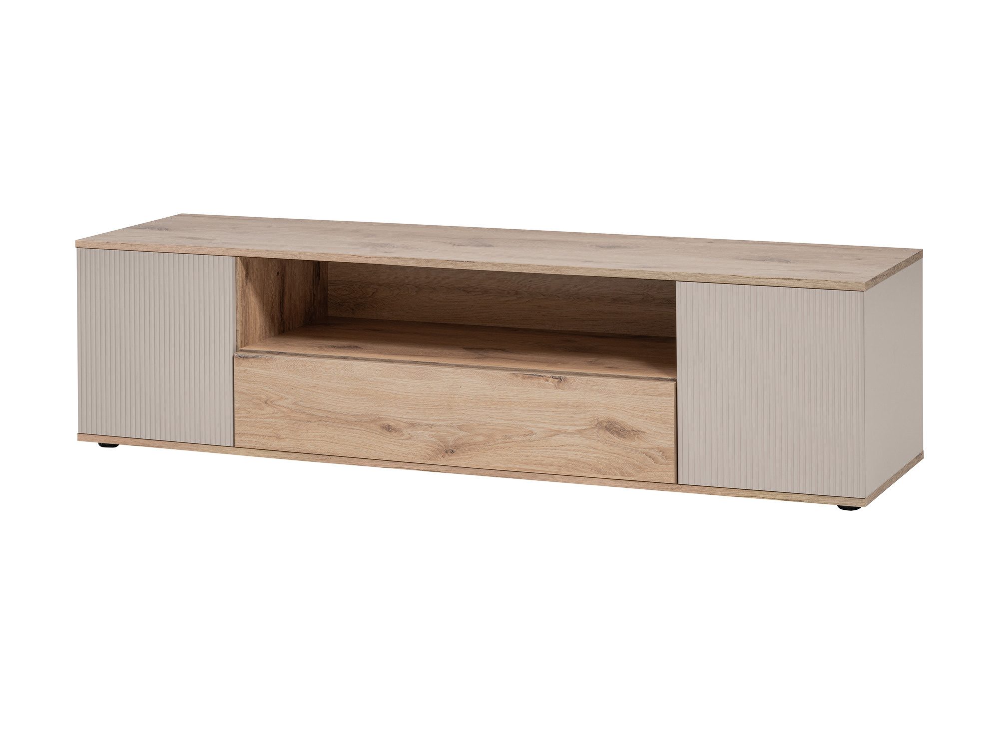 TV-Lowboard mit Schublade Cativaro 160 cm Viking Eiche Kaschmir