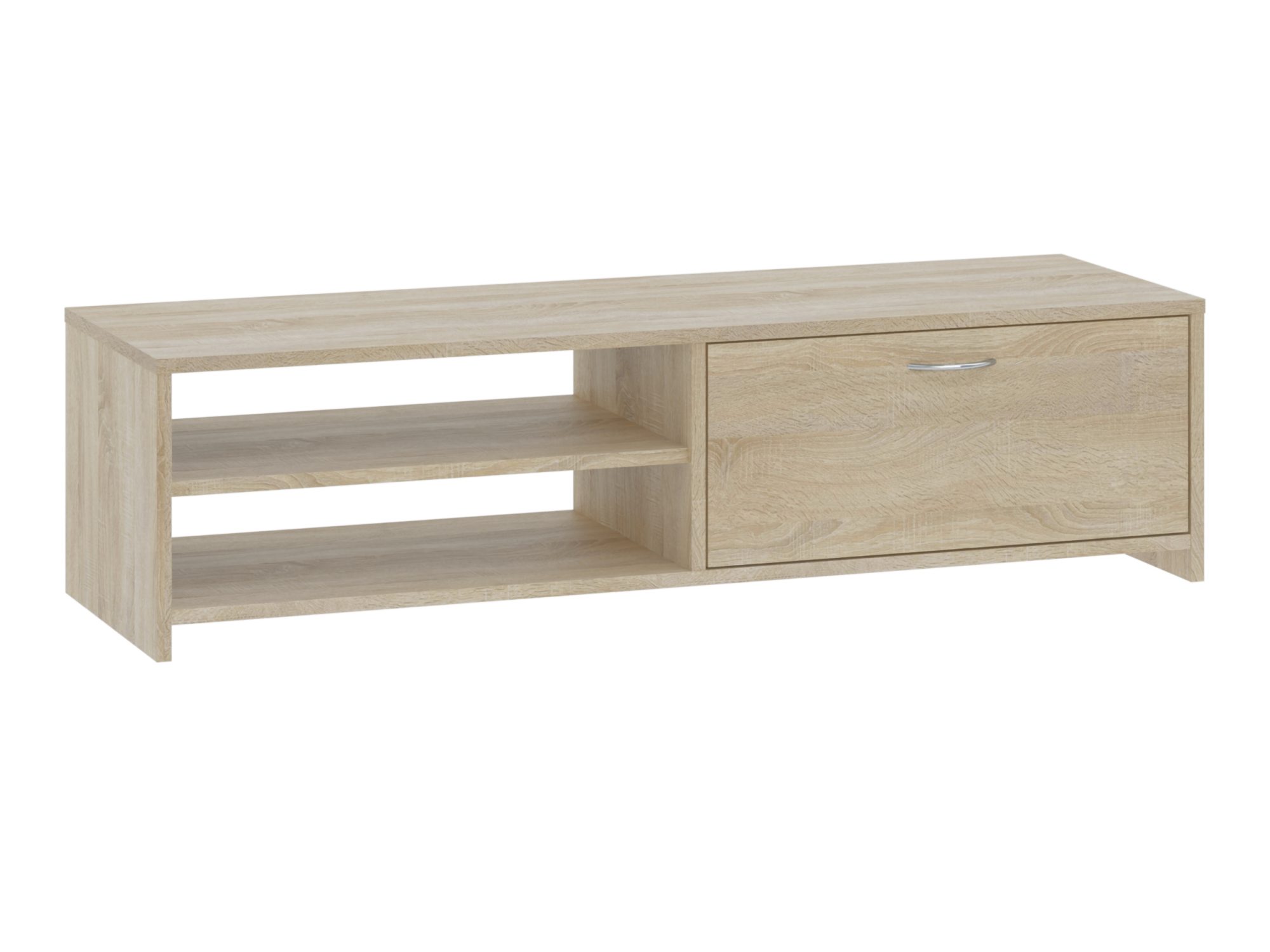 TV-Lowboard Domelio 120 cm Sonoma Eiche in Schrägansicht