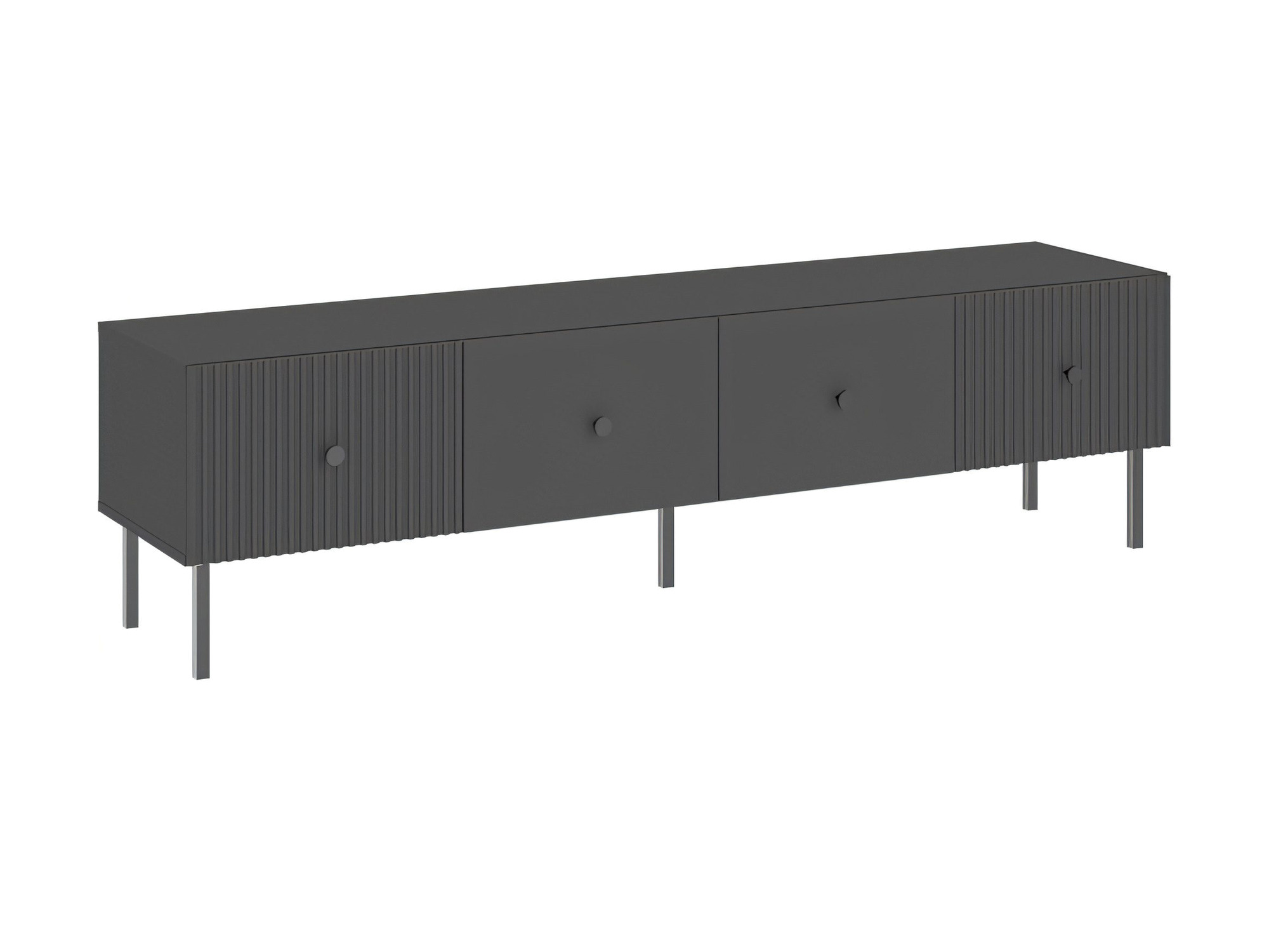 Szafka RTV Vienaro 180 cm antracytowa