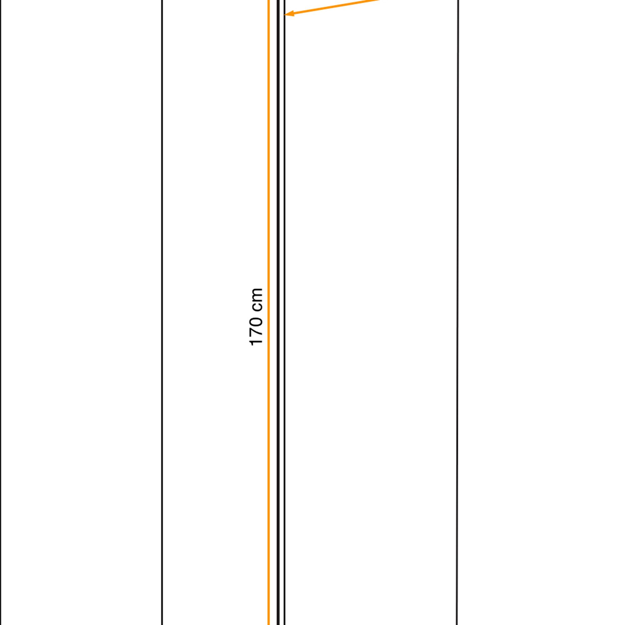 Maße des Hängeschranks Flavero 40 cm