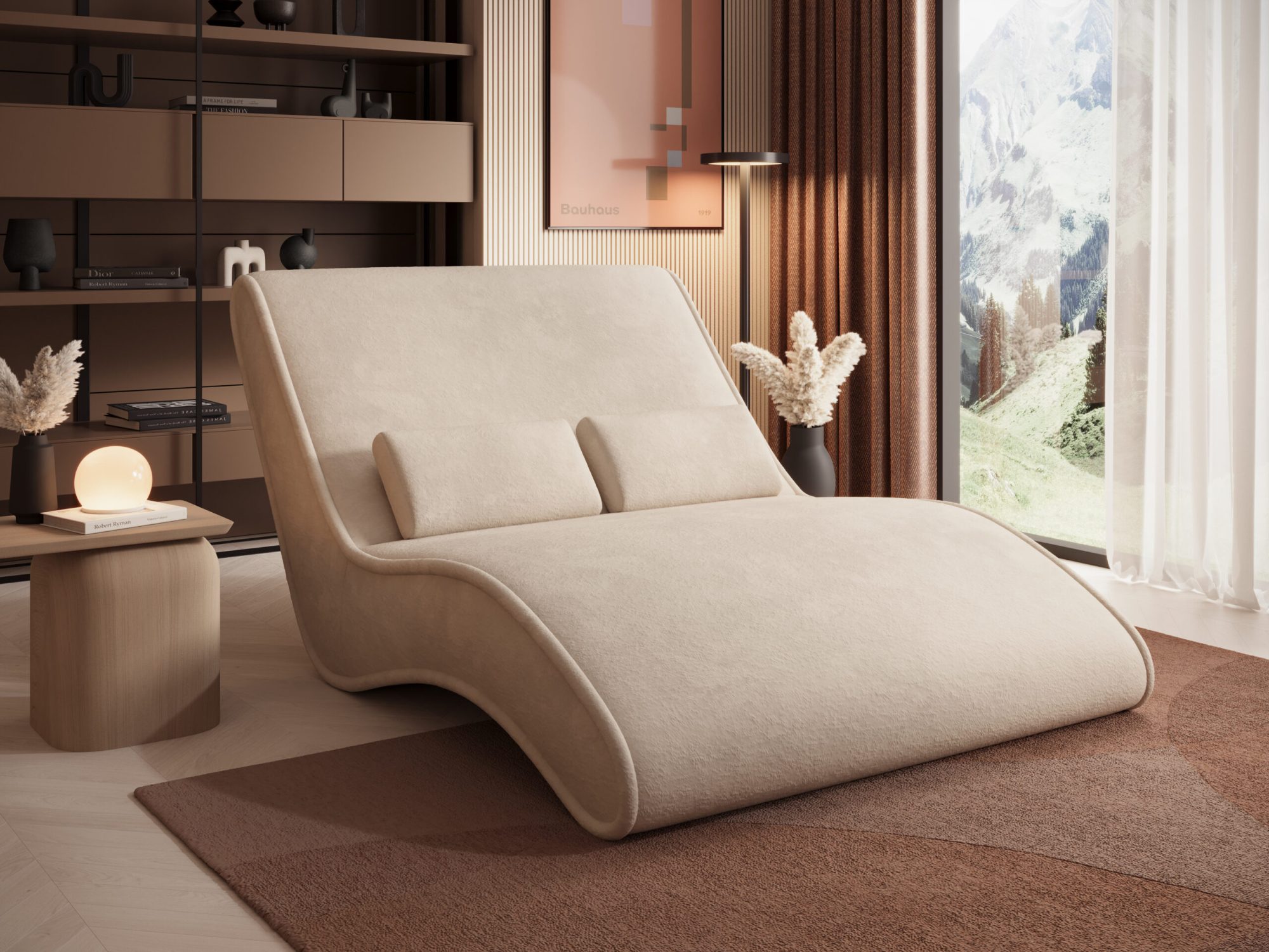 Chaiselongue Satvero 168 × 118 cm – weitere Ansicht