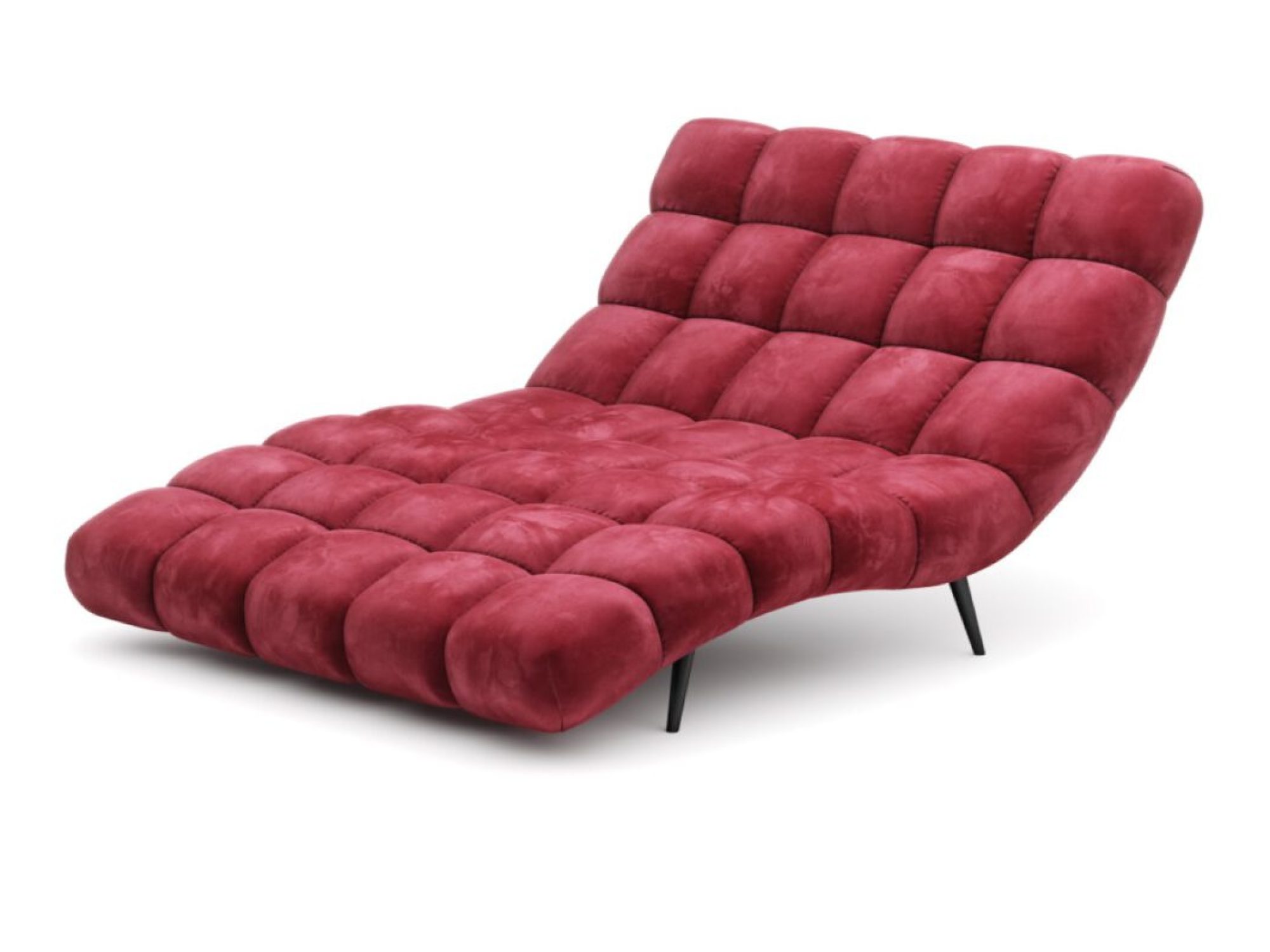 Gepolsterte Chaiselongue 120 cm Delvero